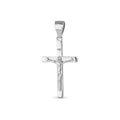 CRUZ PLATA PEQUE CRISTO