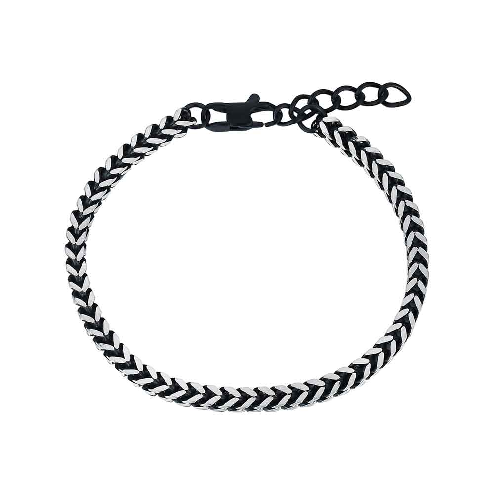 JOYERIA ACERO PULSERA CUADRADA GIS