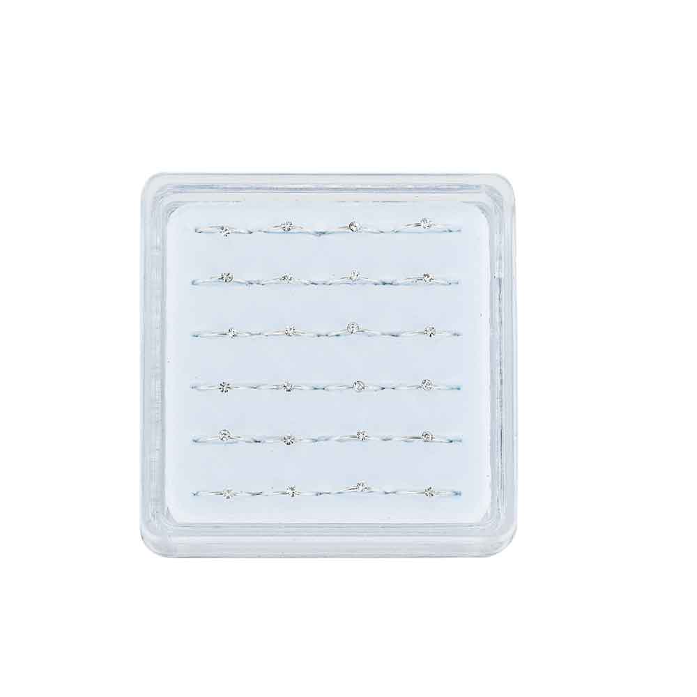 PENDIENTES PLATA PIRSING NARIZ CIR