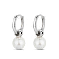 PENDIENTES PLATA COLGANTES CRIOLLA PERLA