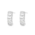 PENDIENTES PLATA CCCC CIRCONITAS