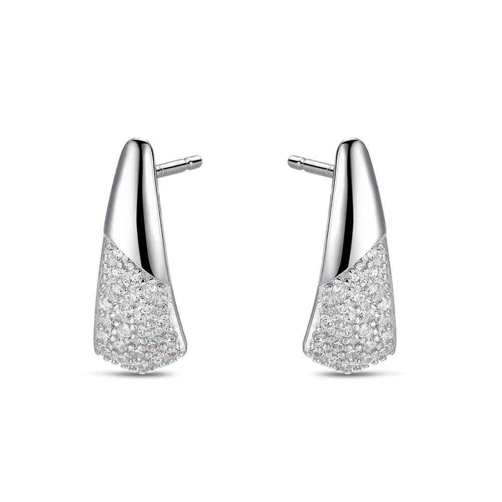 PENDIENTES PLATA COLMILLO CIRCONITAS