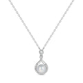 GARGANTILLA PLATA GOTA PERLA