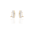 PENDIENTES ORO 9 K PLANOS BICO OMEGA