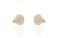 PENDIENTES ORO 9 K ROSETON CIR PRESION 9