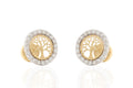 PENDIENTES ORO 9 K ARBOL VIDA PEQUE
