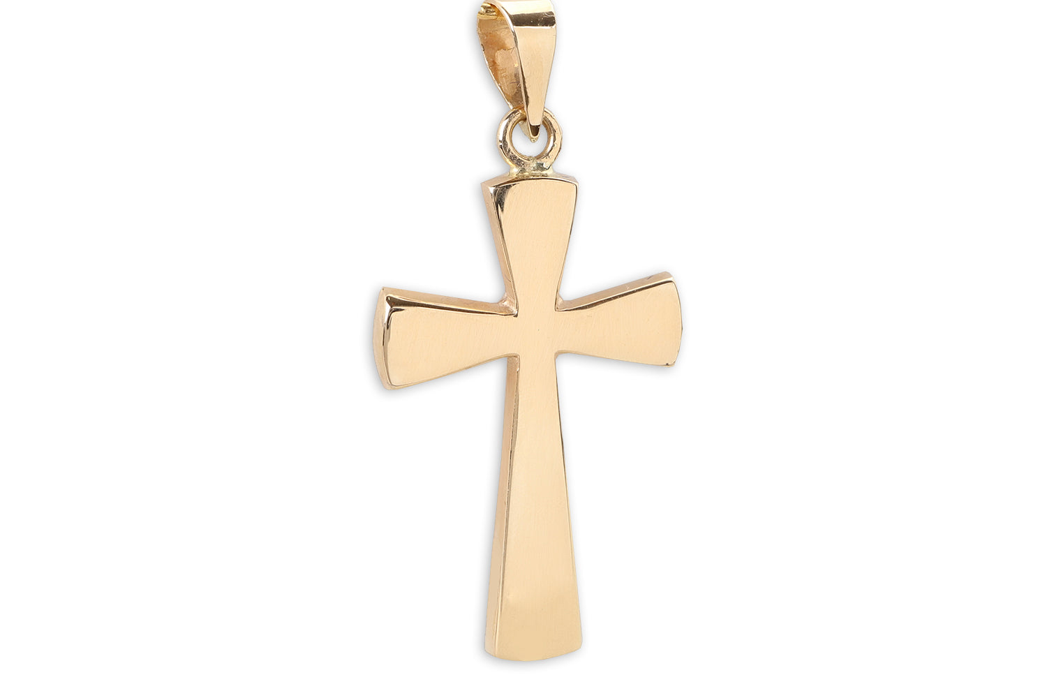 CRUZ ORO BAJO 9 KTES LISA DEFINICION 9K