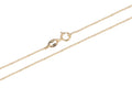 CADENA ORO 9 KTES 40 CM FINA FORZADA