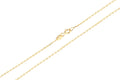 CADENA ORO 9 KTES 50 CM FORZADA