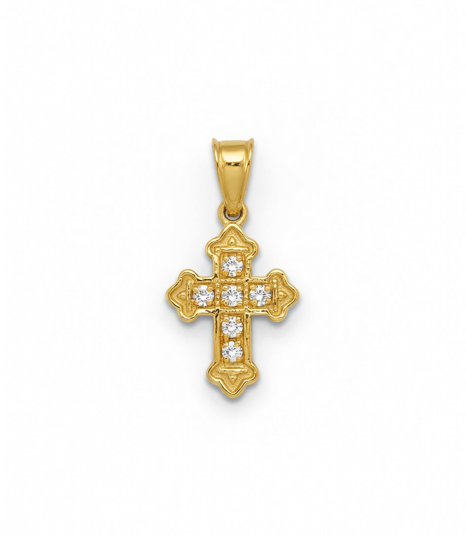Cruz de Oro 18kt para Niños/as