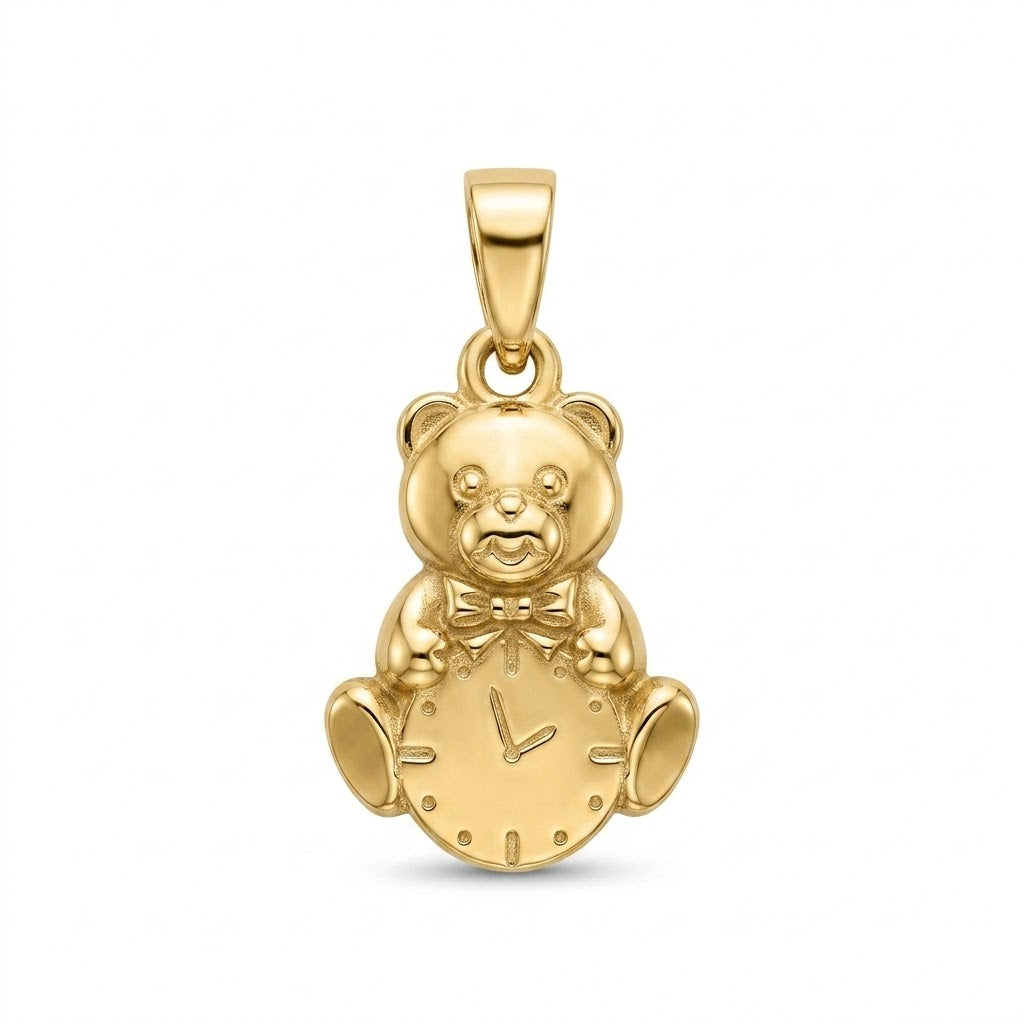 COLGANTE ORO 18 KTES OSITO CON RELOJ
