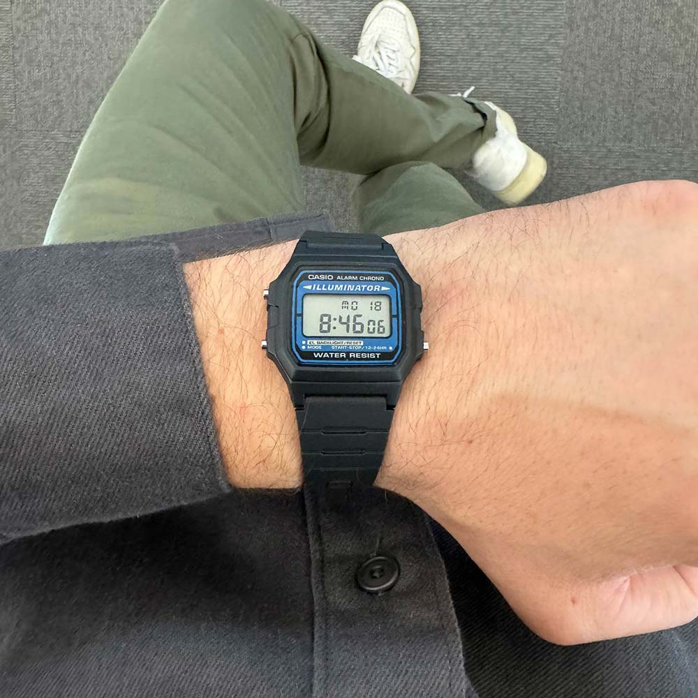 Reloj Casio Sr. Ref: F-105W-1AWYEF