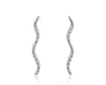PENDIENTES ORO 18 KTES, CIRCONITA
