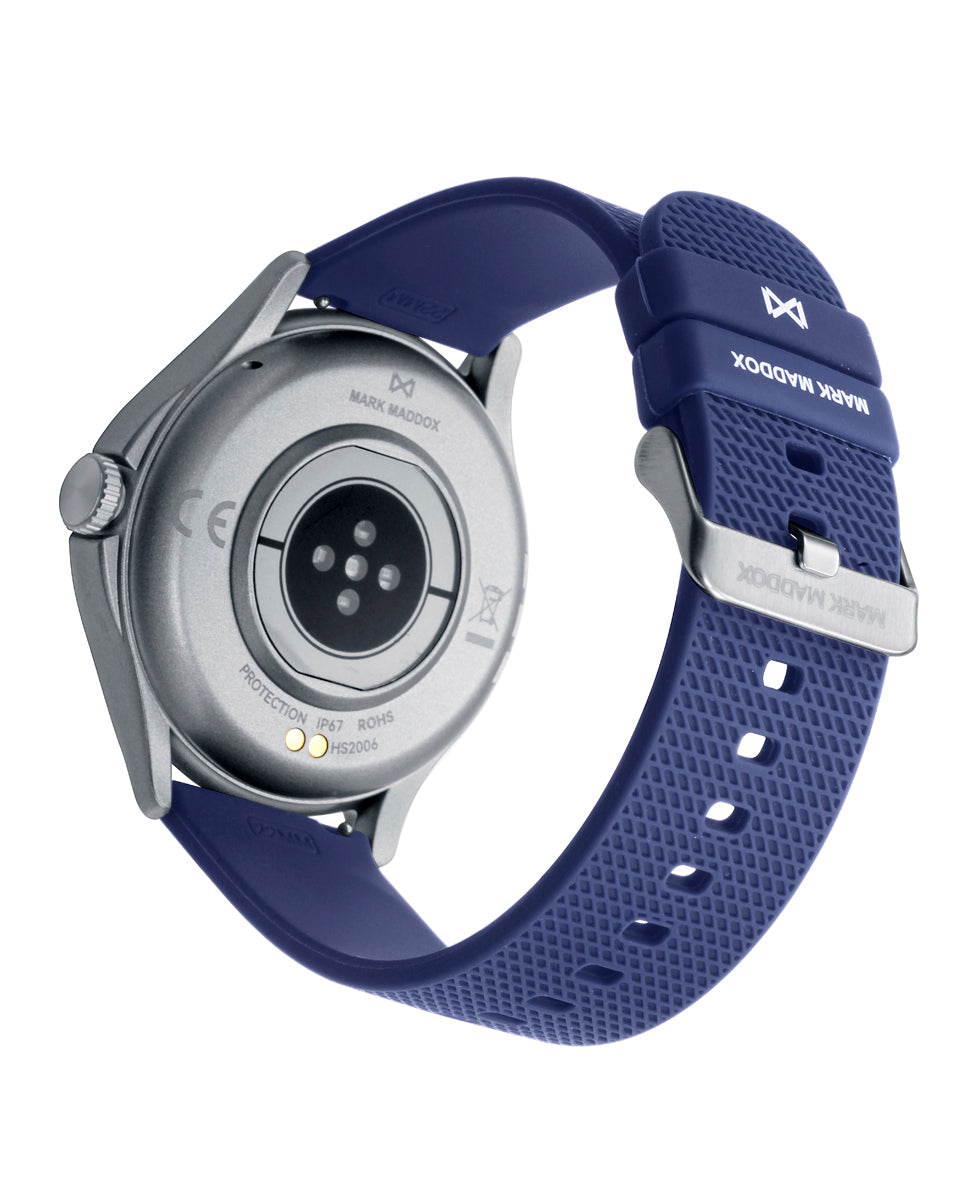 Reloj Mark Maddox unisex smart urbano policarbonato correa azul - HS2006-10