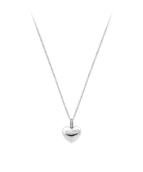 GARGANTILLA LOTUS PLATA CORAZON