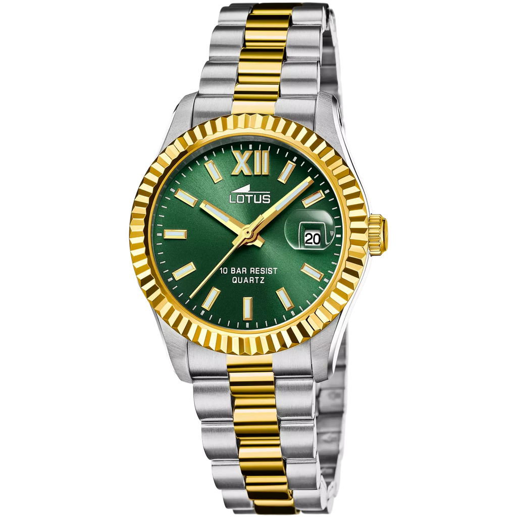 Reloj Lotus mujer deportivo esfera verde esmeralda Ref. 18931/3