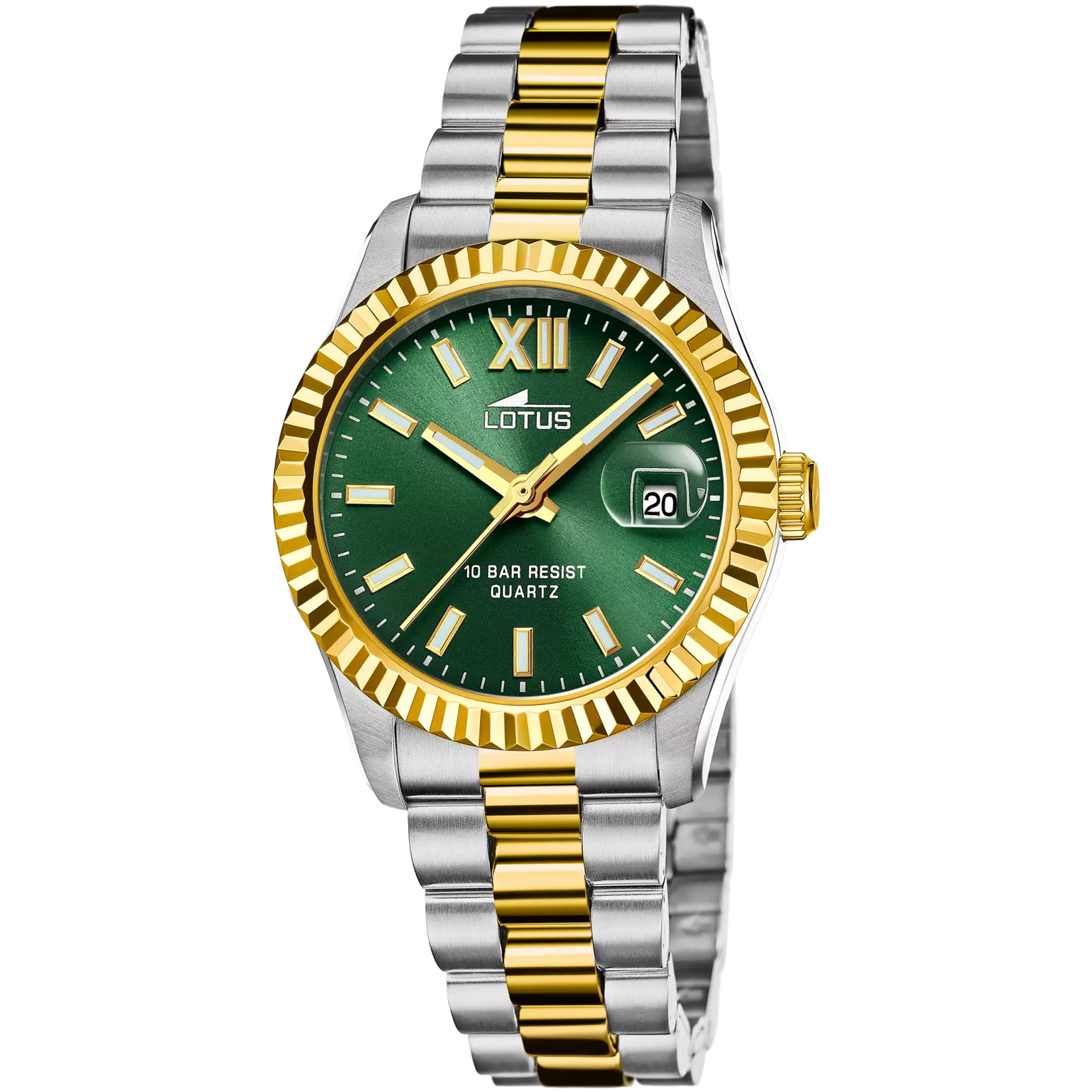 Reloj Lotus mujer deportivo clásico colección Freedom esfera verde esmeralda Ref. 18931/3
