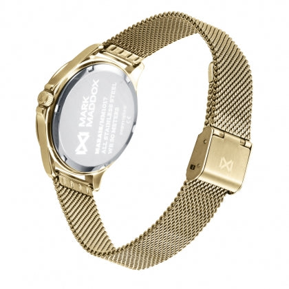 Reloj Mark Maddox mujer elegante acero IP dorado - MM1017-07