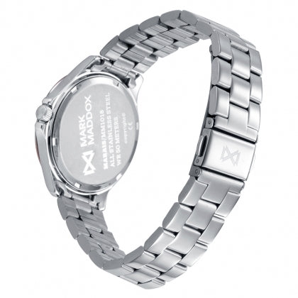 Reloj Mark Maddox mujer caja bicolor de acero IP rosa 5 ATM Ref. MM1018-77