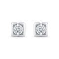 PENDIENTES ORO 18 KTES DIAMANTE