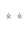 PENDIENTES BEBE ORO, ROSCA, BRILLANTE