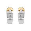 PENDIENTES ORO 18 KTES, DIAMANTES