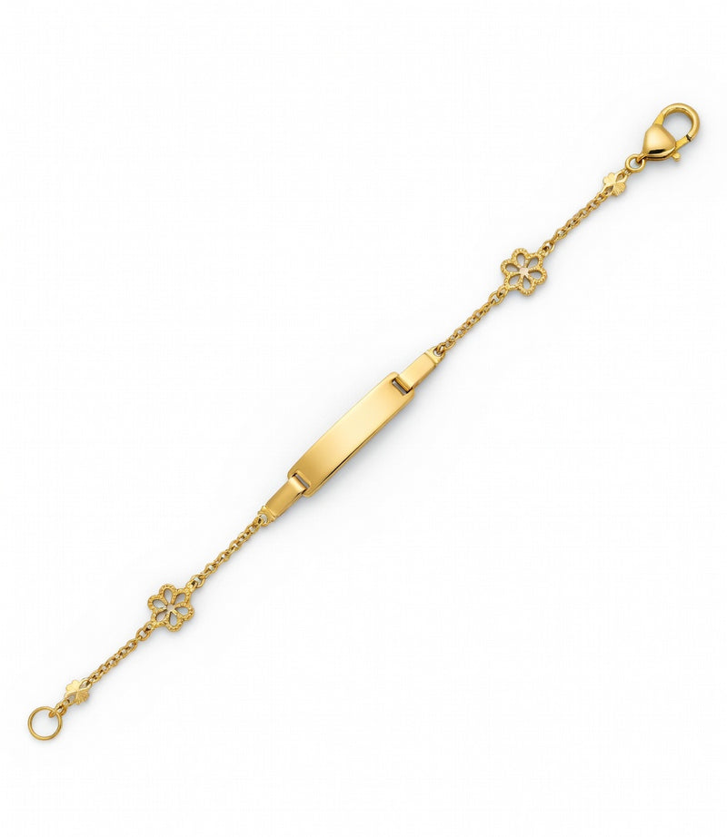 PULSERAS BEBE ORO 18  KTES