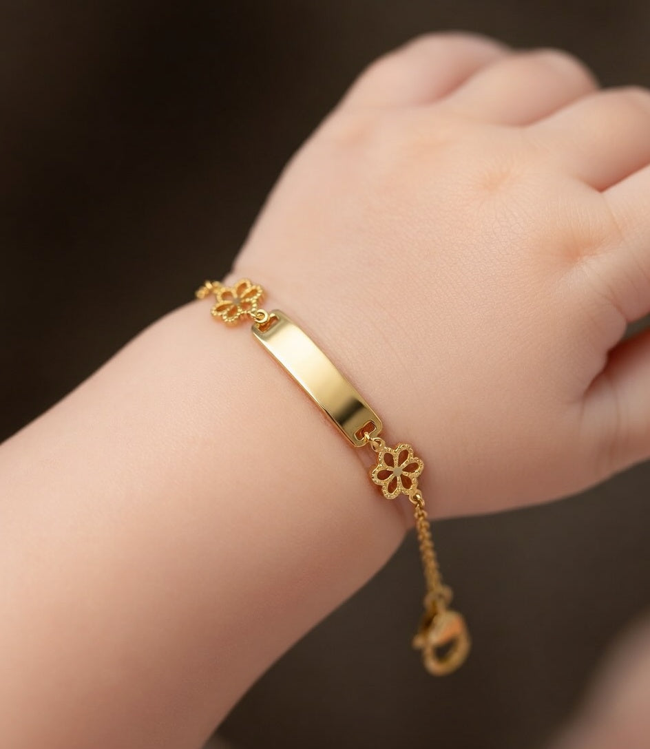 PULSERA BEBE ORO 18 KTES