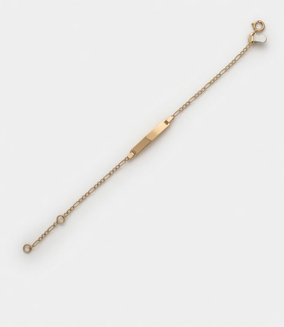 PULSERA ORO BEBE 9 KTS