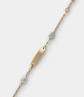 PULSERA PARA BEBE ORO 9 KTES