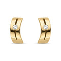 ARRACADES OR 18 QUILATS, DIAMANT
