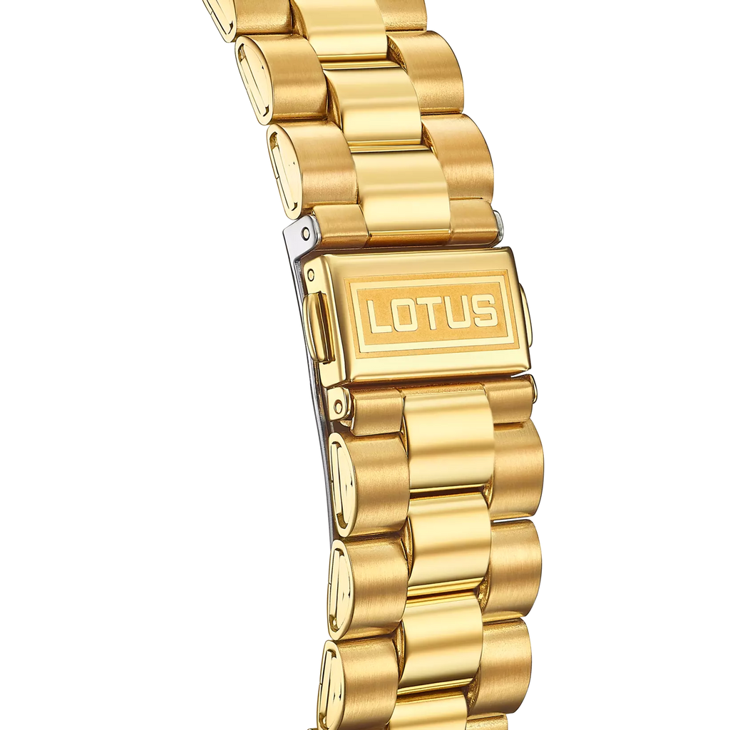 Reloj Lotus mujer lujo  esfera beige champán y circonitas Ref. 18932/2