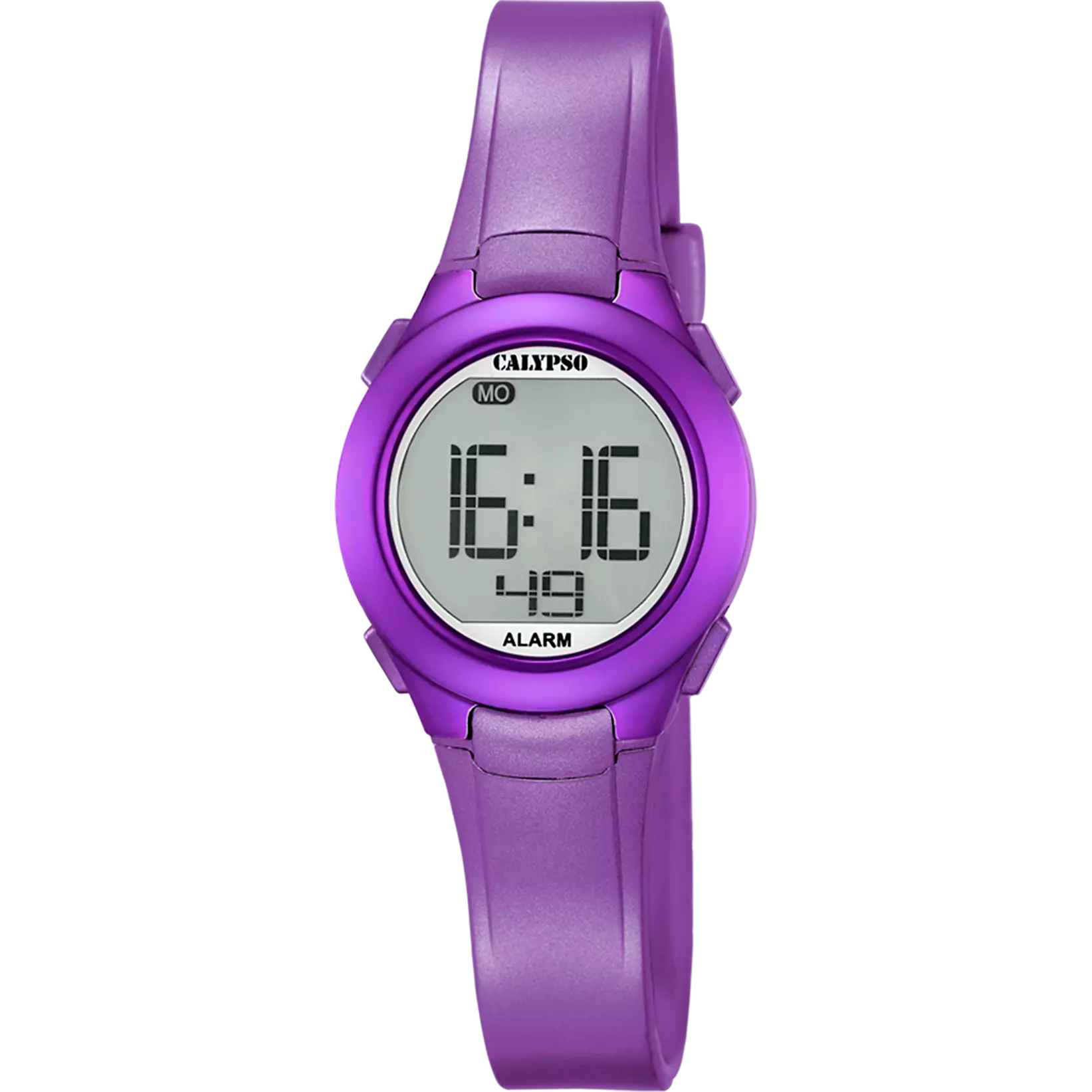 Reloj Calypso mujer digital crush correa de caucho violeta - K5677/2