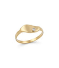 SORTIJA ORO 18KTES 1 DIAMANTE