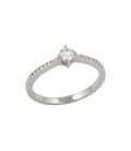 SORTIJA ORO BLANCO DIAMANTE CENTRAL