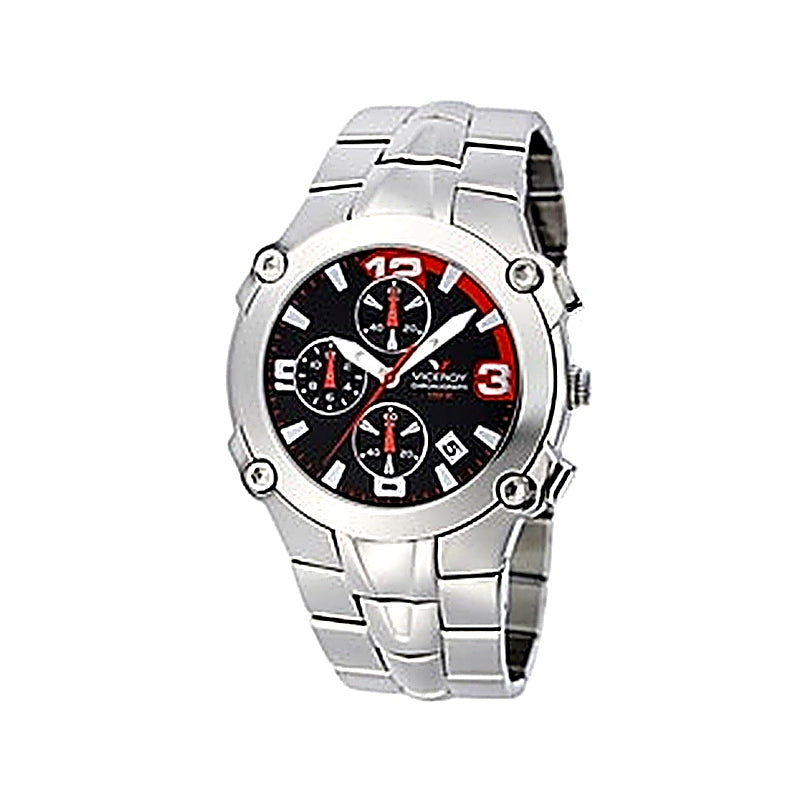 Reloj Viceroy hombre multifunción acero esfera negra clásica - 40261
