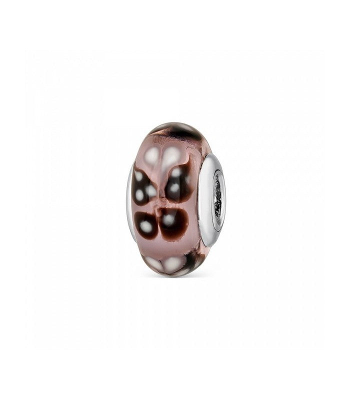 GRANADURA PLATA MURANO FLORS ROSA