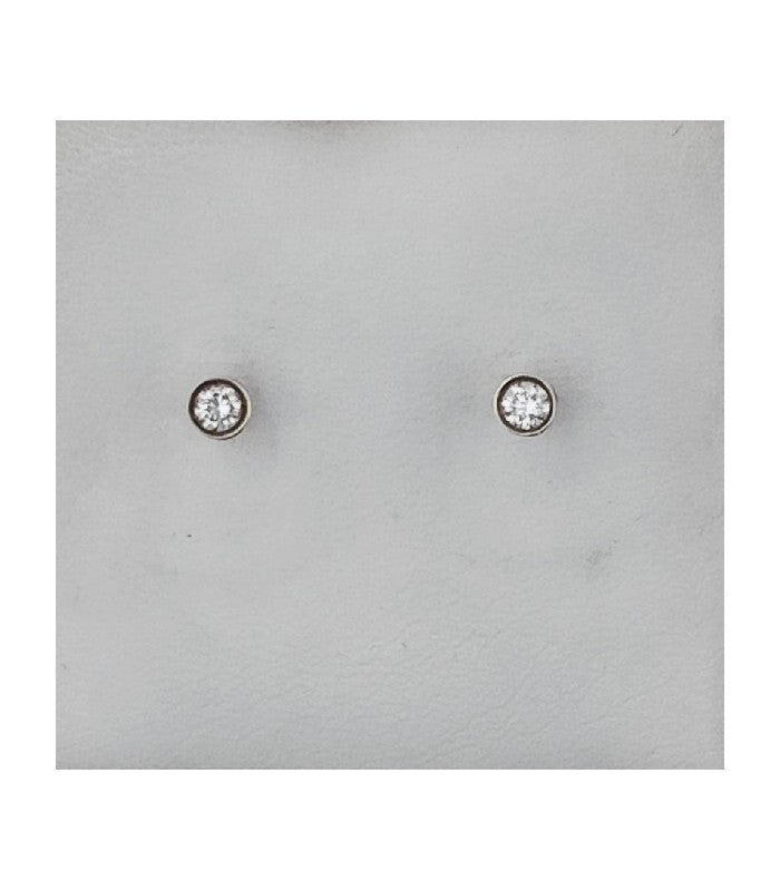 PENDIENTES ORO 18 KTES DE DIAMANTE
