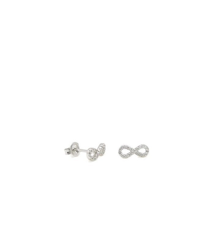 PENDIENTES PLATA DISEÑO INFINITO