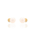 PENDIENTES PERLAS NATURALES ORO 18 KTES
