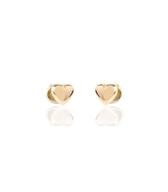 PENDIENTES ORO 9 KTES FORMA CORAZON