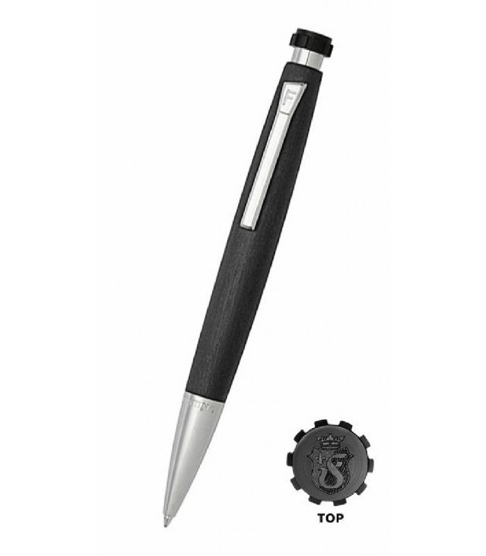 Boligrafo Chronobike Clasico Cromado Neg