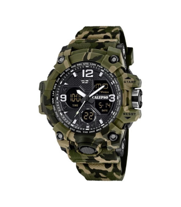 RELOJ CALYPSO CAMUFLAJE SR.  K5855/3