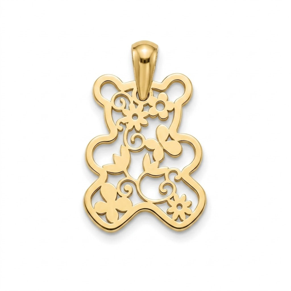 COLGANTE ORO 18 KTES, NACAR