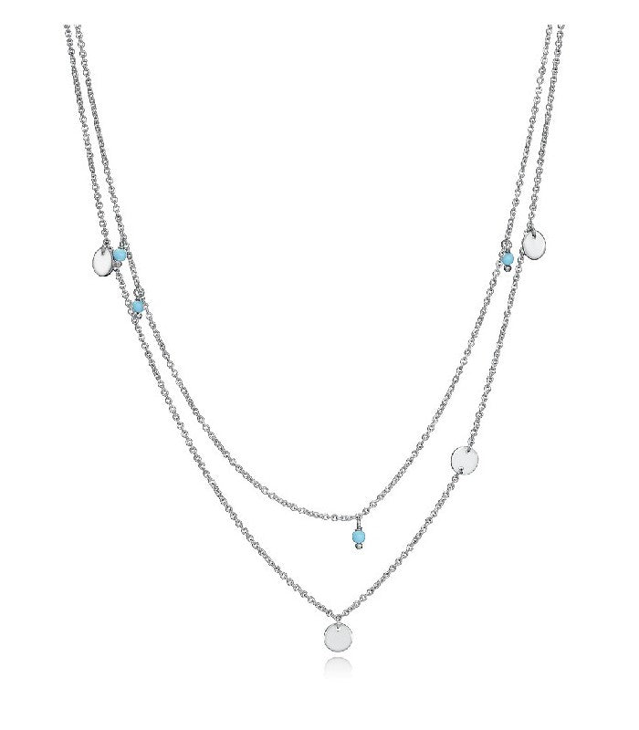 COLLARET PLATA DE LLEI DOBLE PLATEJAT SRA J
