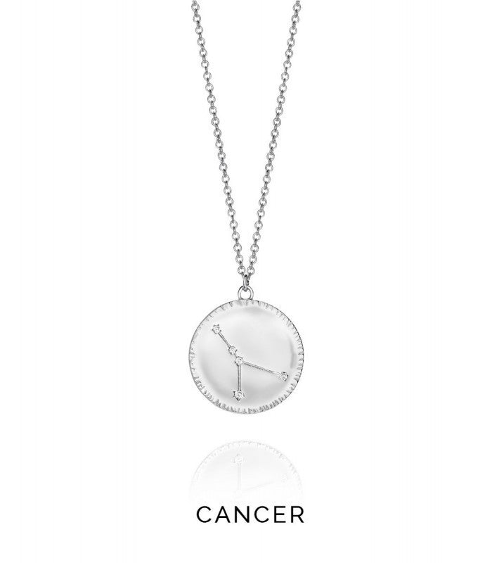 COLLAR PLATA DE LEY SIGNO CÁNCER SRA