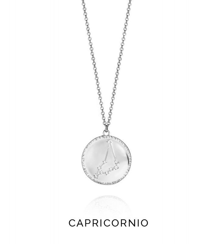 COLLAR PLATA LEY SIGNO CAPRICORNIO SRA