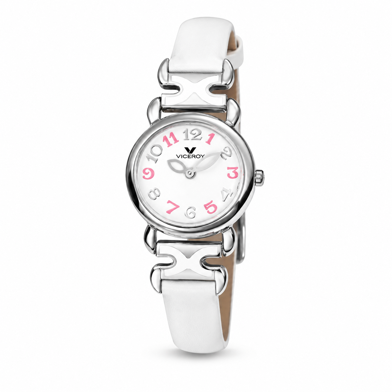 Reloj Viceroy niña elegante de acero esfera blanca - 46690-05
