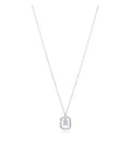 COLLARET PLATA DE LLEI BANY RODI LLETRA R