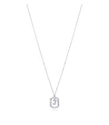 COLLARET PLATA DE LLEI BANY RODI LLETRA J